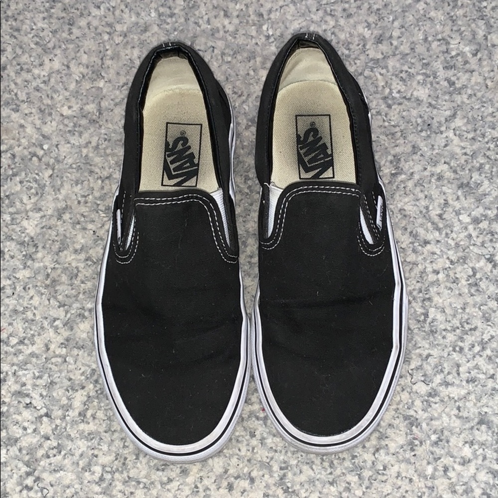 Black Vans classic Slip-on